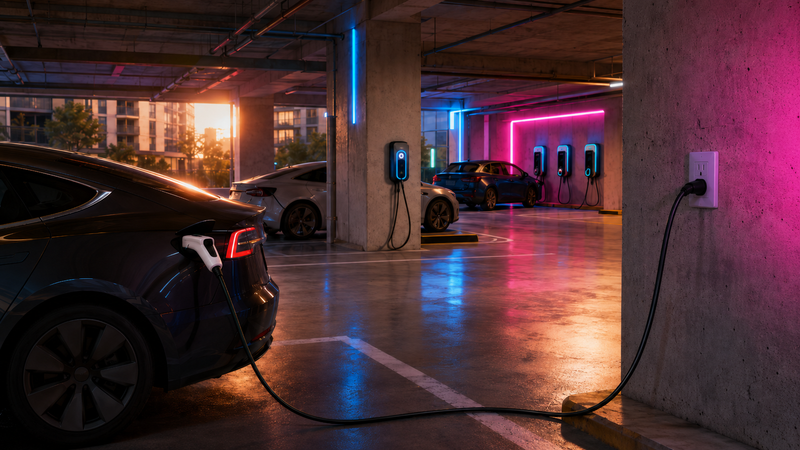 EV charging stations for apartments — and multi-tenant setups in one building