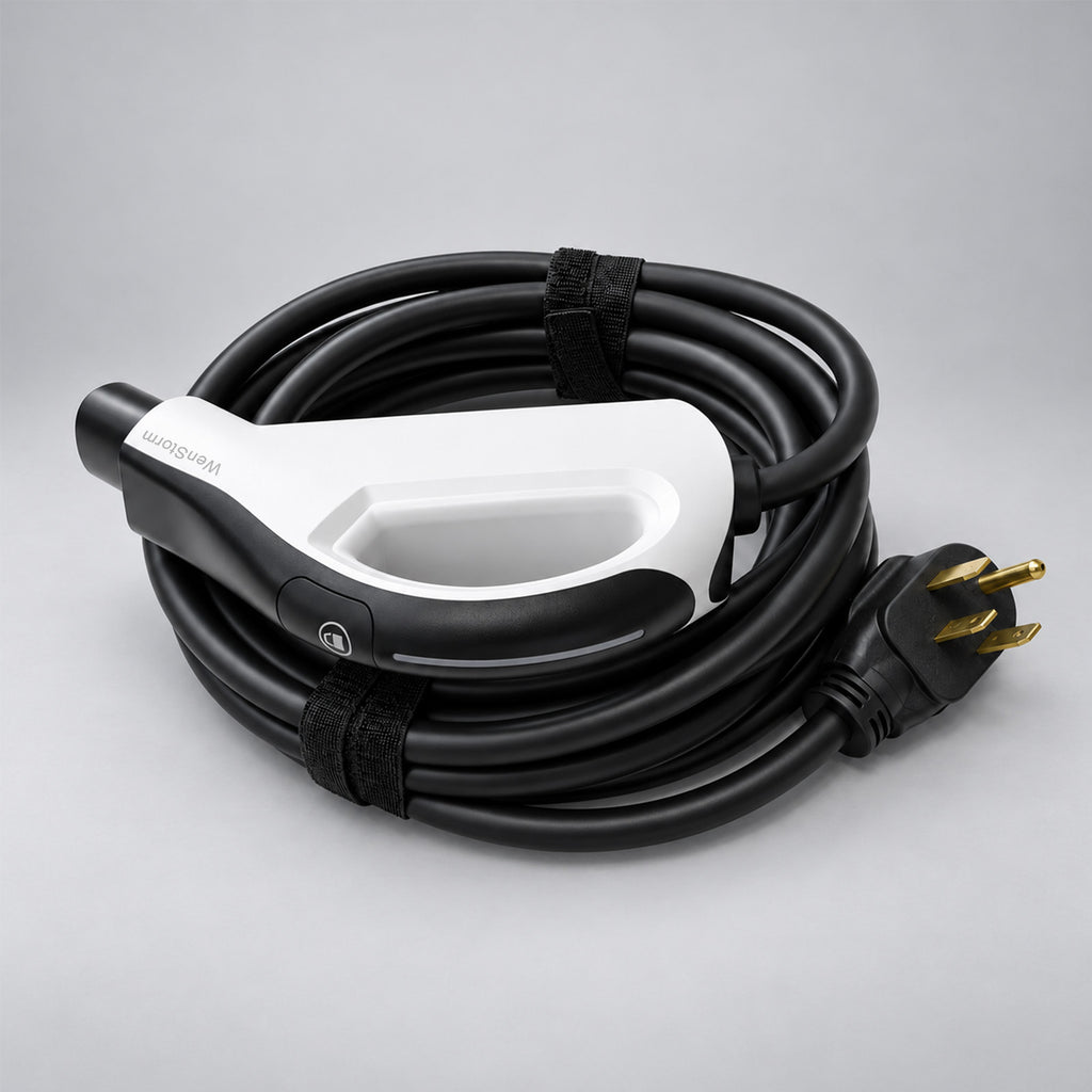 WenStorm Level 2 Portable EV Charger 32A NEMA 14-50 with 25FT Cable