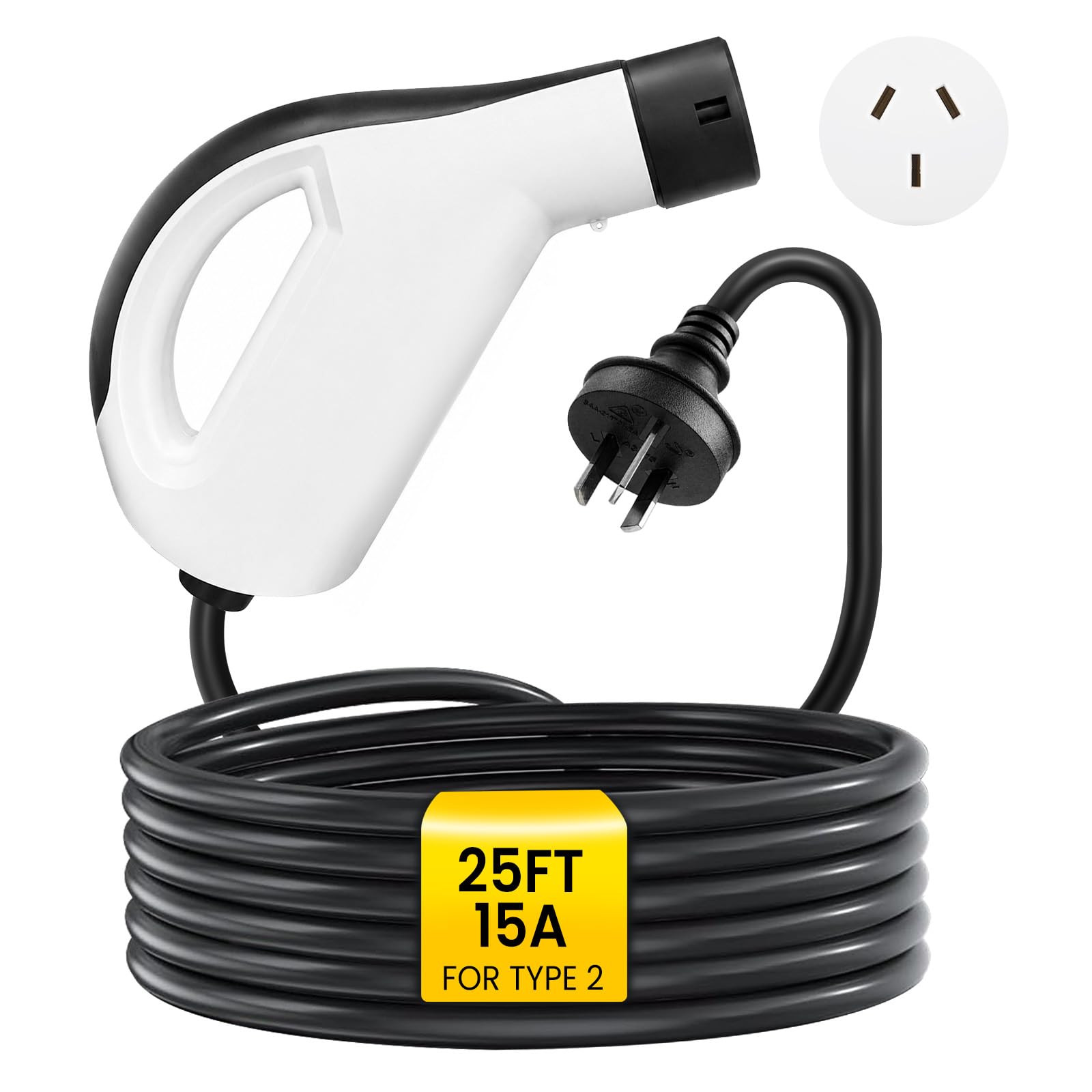 WenStorm 15A Type 2 Portable EV Charger – 3.5kW Australian Plug – image 8