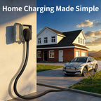 WenStorm 32A NEMA 14-50 portable EV charger for simple Level 2 home charging from a 240V outlet