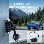 WenStorm heavy-duty 16A portable EV charger with flexible durable cable construction for outdoor and travel charging