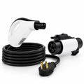 WenStorm Mixed-Connector Kit: NACS 32A portable charger with fixed NEMA 14-50 plug and separate NACS-to-J1772 adapter