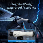 Waterproof WenStorm J1772 EV extension cable with integrated connector design for rainy outdoor EV charging